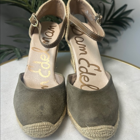 Sam Edelman Women’s Harmany Wedge Sandal Heels size 7 - Picture 2 of 8